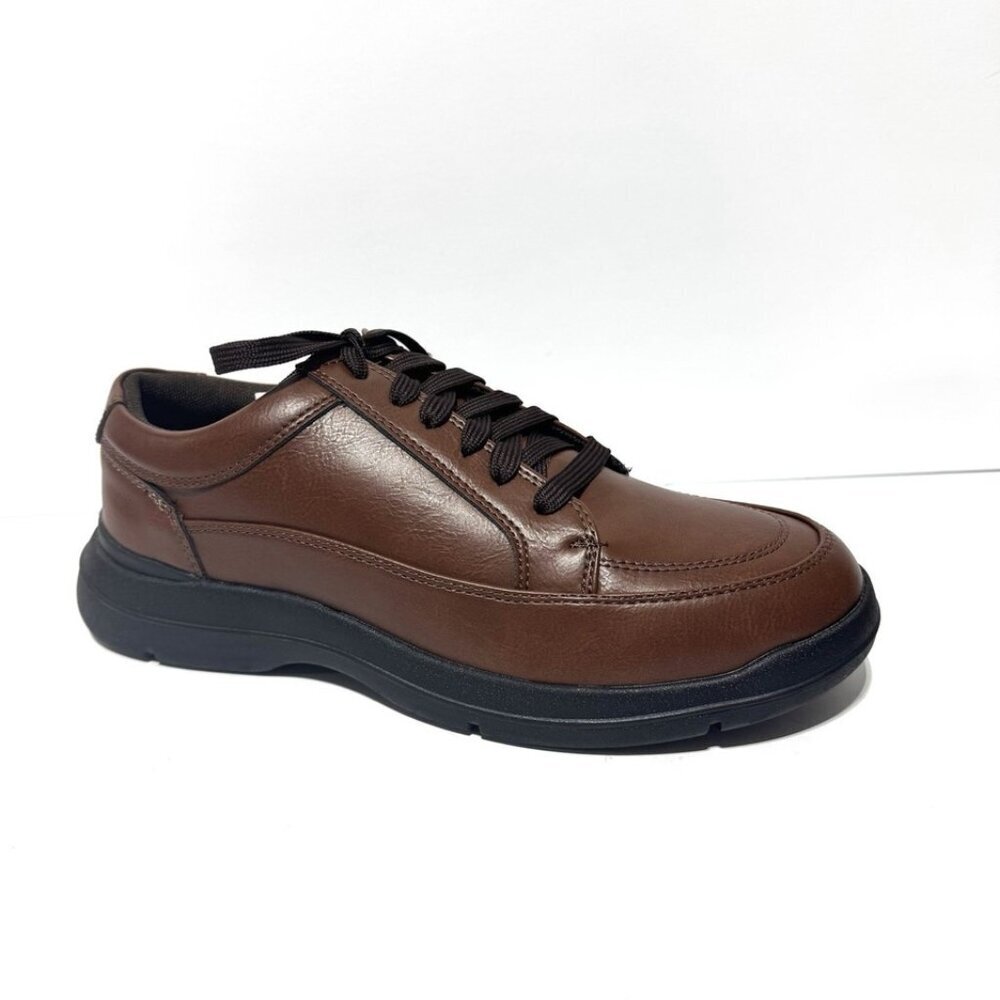 Deer Stags Mens Durham Oxford Dark Brown Size 8W
